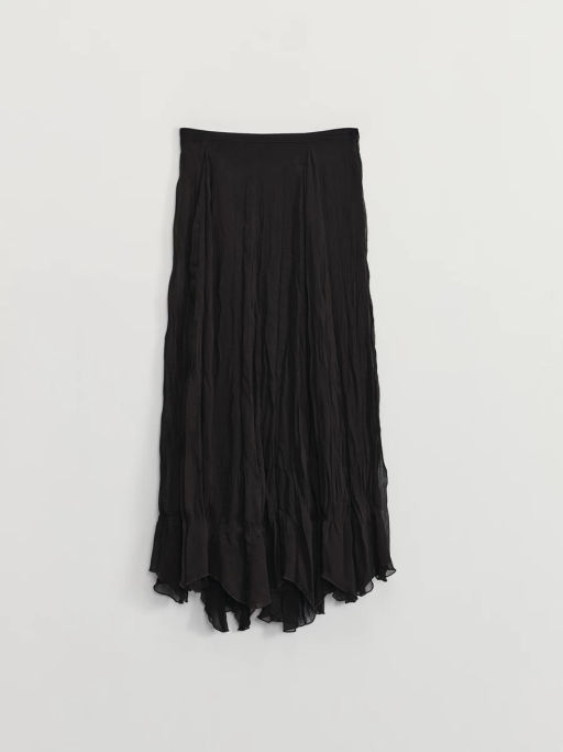 Юбка миди с асимметричным низом / Zarina фото 6