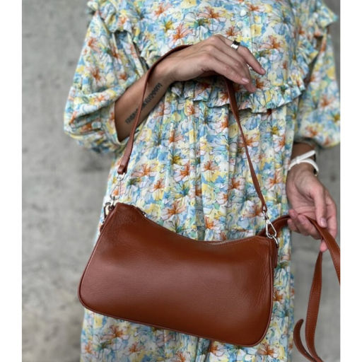 Женская кожаная сумка Sergio Valentini SV-118 Елоу  фото 4