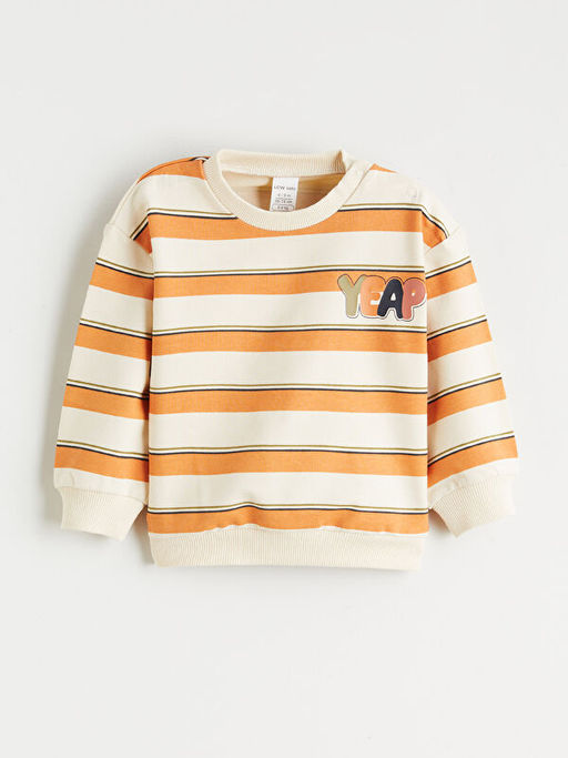 ?izgili Erkek Bebek Sweatshirt ve E?ofman Alt?