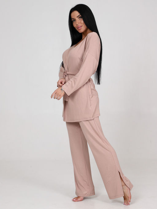 606-ЖК ЖЕНСКИЙ КОМПЛЕКТ (Бежевый) - А-дина фото 6