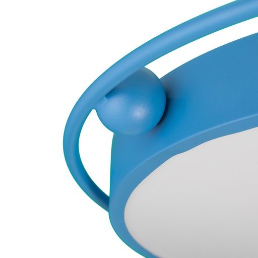 Люстра с ПДУ "Дуэт" LED 90Вт 3000-6000К синий 50х54х5,5 см
