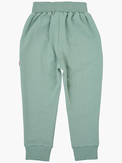 Брюки для девочки на резинке из кашкорсе UD 7517 мокко - Mini maxi фото 15