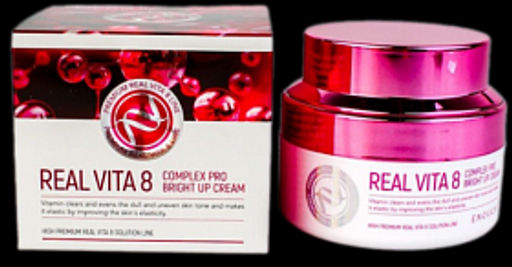 Enough Real Vita 8 Complex Pro Bright Up Cream, 50ml - Крем для лица с витаминами