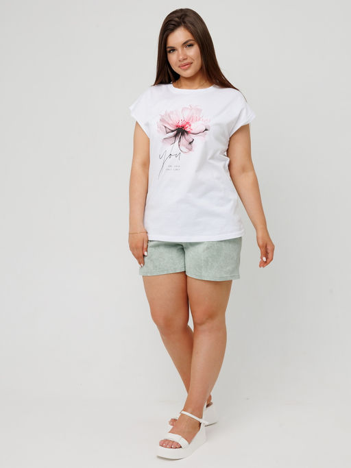 Костюм женский К-244 (кулирка) Жёлтая - Elenatex фото 13