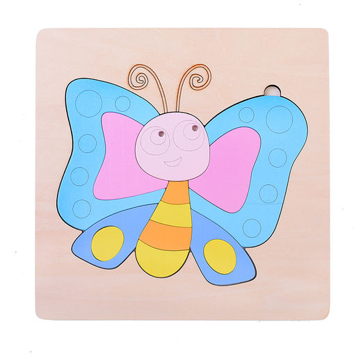 Пазл-вкладыш Бабочка - Щепочка фото 2