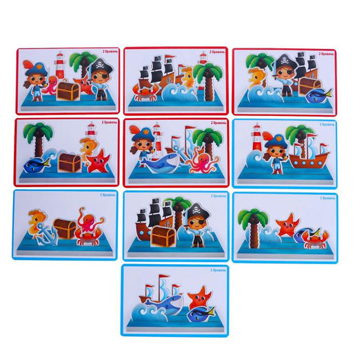 Развивающий набор Морские приключения пространственное мышление - Iq-zabiaka фото 5