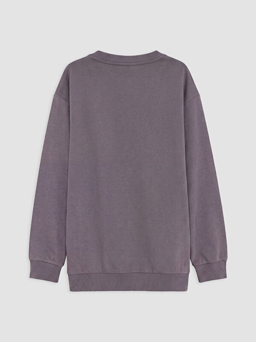Bisiklet Yaka Minecraft Bask?l? Erkek ?ocuk Sweatshirt - Waikiki фото 2