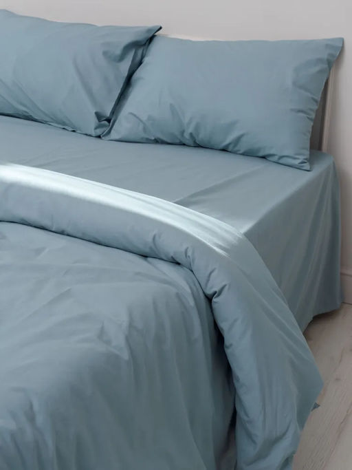 Комплект Niteva Поплин 17710 серо-голубой1/2сп - Шуйские ситцы фото 10