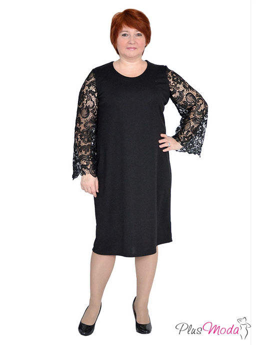 Платье Модель №214 размеры 44-80 - Plusmoda фото 2