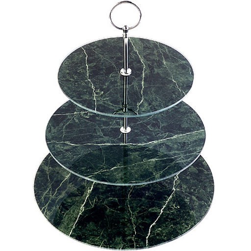 31503 Конфетница 3-ярусная на ножке LR (х8) - Mayer&boch фото 2