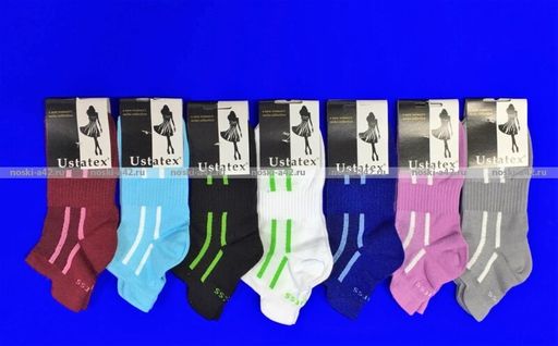Цена за 10 пар. ЮстаТекс носки женские 2с15 СПОРТ ассорти 23-25 - Юста-текс фото 41