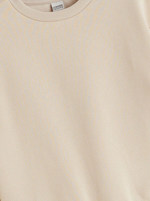 Bisiklet Yaka K?z ?ocuk Sweatshirt