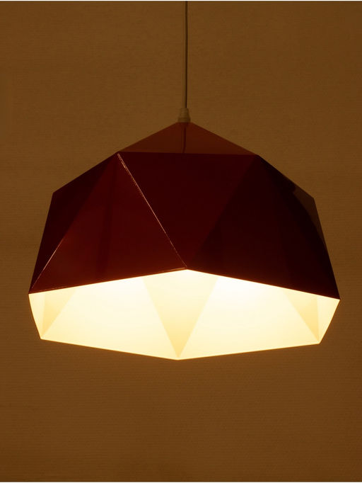 Светильник Edward, 1×40 Вт, Е27, 38×38×25 см, красный