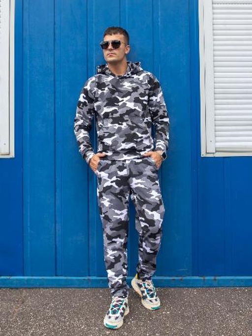 Мужской Спортивный костюм К010 хаки от Спортсоло - Sportsolo фото 4