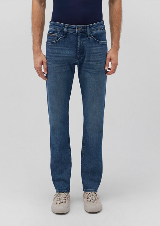 Marcus Mavi Black Golgeli Indigo Mavisi Jean Pantolon  фото 3