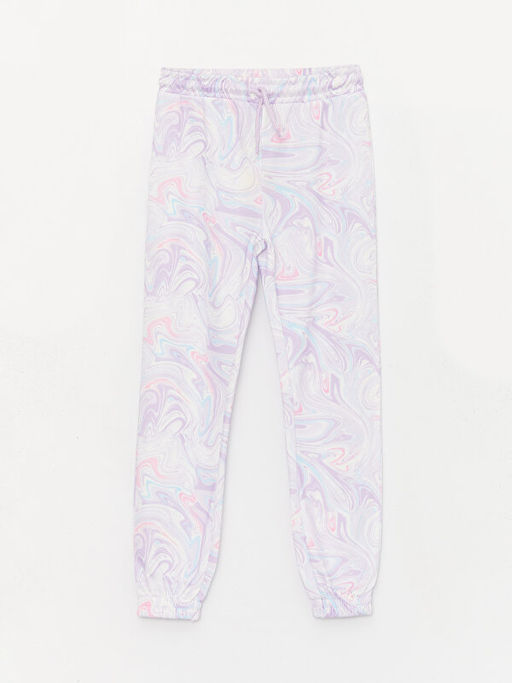 Beli Lastikli Batik Desenli K?z ?ocuk Jogger E?ofman Alt? - Waikiki фото 2