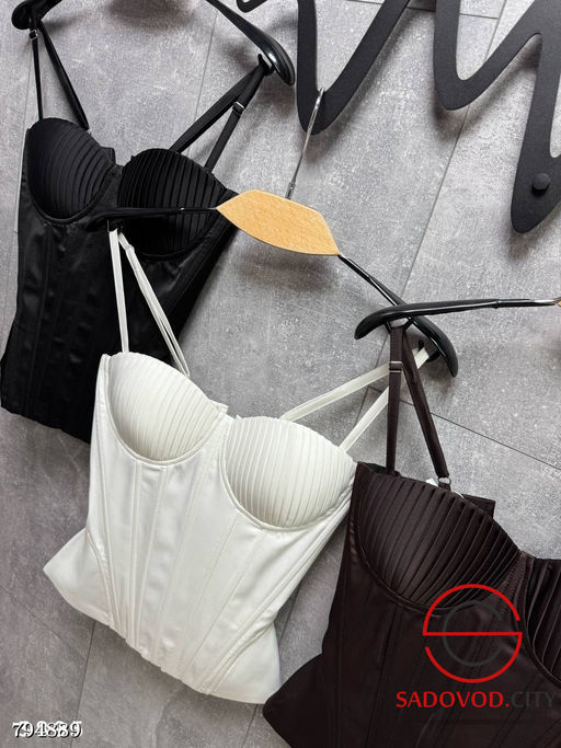 Атласный корсет ракушка - Bruno фото 8