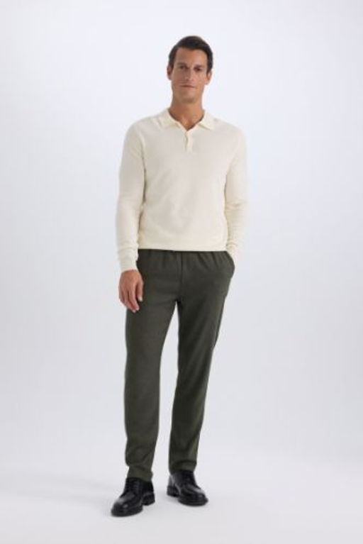 K?sl?k Jogger Pantolon Beli Bagc?kl? Cepli Duz Paca