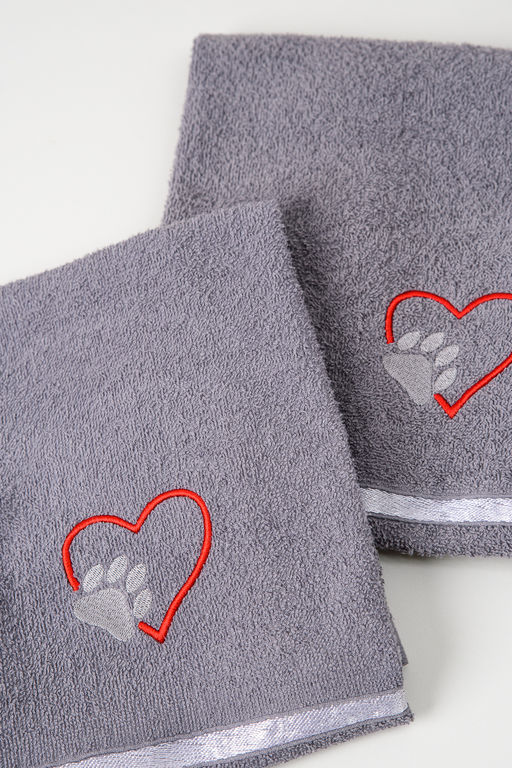 14418/9 Полотенце Лапка сердце - Натали фото 5