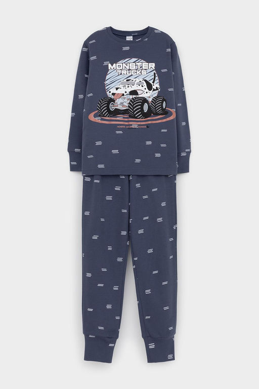 Crockid _ К 1621/стальной,штиль пижама дет  фото 2