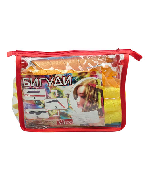 VaLexa Бигуди Завиток №1 в косметичке, большие 7 шт., средние 6 шт., маленькие 4 шт.