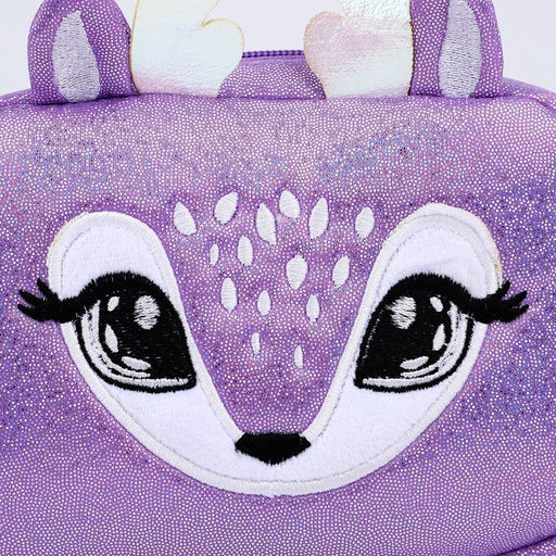 Сумка детская на молнии, длинный ремень, цвет фиолетовый - NAZAMOK KIDS фото 6