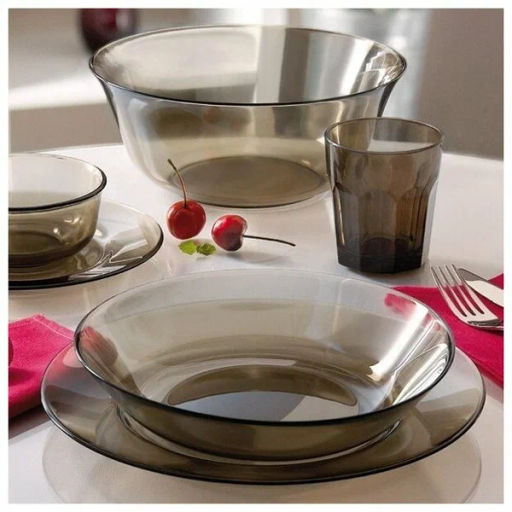 Столовый набор АМБЬЯНТЕ ЭКЛИПС 19 предметов (салатник 24 см) арт.L5176 /Люминарк/ - Luminarc фото 2