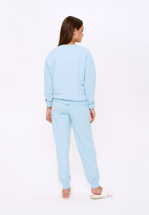 Комплект жен. (джемпер и брюки) Sonda голубой Pajamas - Sensera фото 5