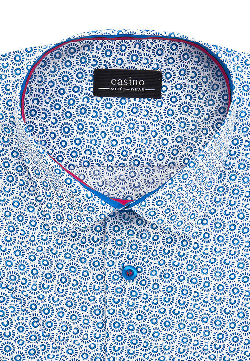 Сорочка мужская короткий рукав CASINO c213/05/303/Z/C/1p