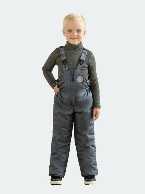 Полукомбинезон детский серый