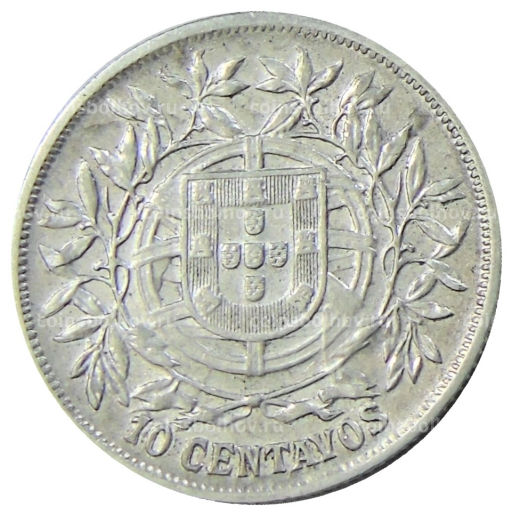 10 сентаво 1915 года Португалия