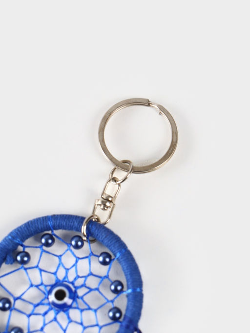 Брелок «Ловец снов», 17 см, синий