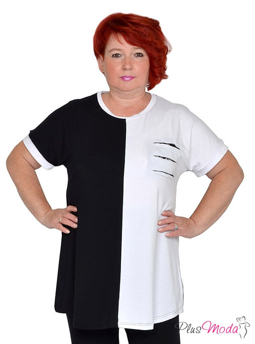 Туника Модель №1674 размеры 44-84 - Plusmoda фото 2