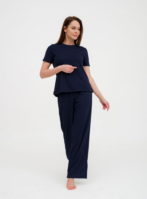 Костюм женский из лапши Леопард темно-синий - Амадэль фото 12