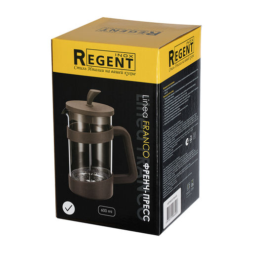 Френч-пресс 0,6л Linea FRANCO стекло арт. 80-013