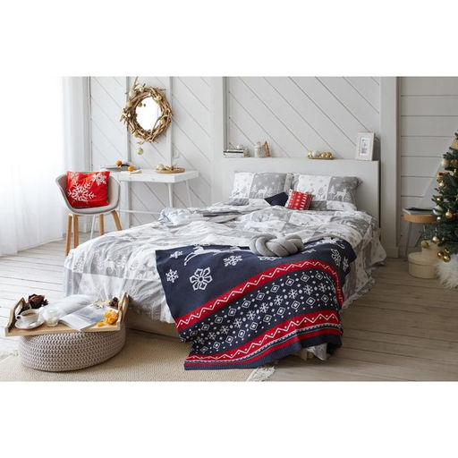 Постельное белье LoveLife евро New year forest 200*217см,240*225см,50*70см-2шт  фото 7