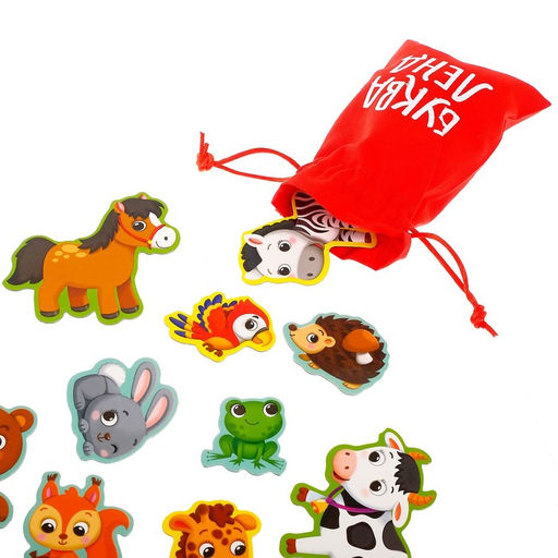 Магнитная книжка-игрушка Мир животных, 8 стр. - Буква-Ленд фото 8