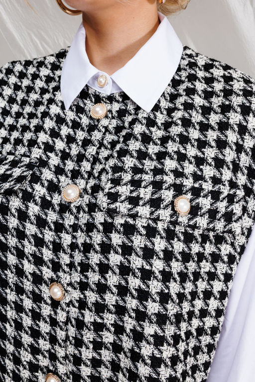 Рубашка KOKOdea 4.29 принт шанель  фото 5