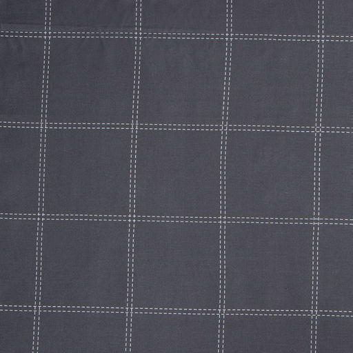 Постельное бельё Этель 2 сп Cage: graphite, 175х215 см, 200х215 см, 50х70+3 см-2 шт, мако-сатин, 114г/м2  фото 4