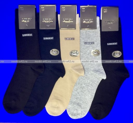 Цена за 12 пар. LIMAX носки мужские укороченные 61111В 41-44  фото 37