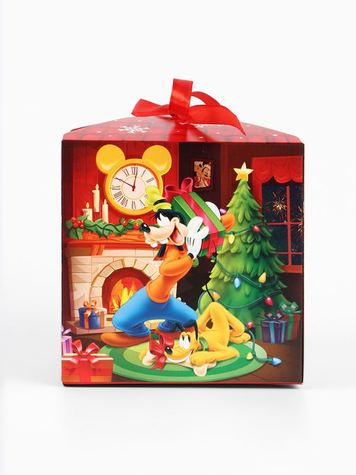 Цена за 3 шт. Коробка складная Уютный Новый год , 12 ? 12 ? 12 см