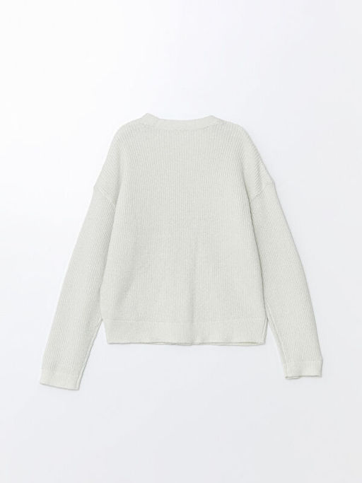 V Yaka K?z ?ocuk Triko H?rka