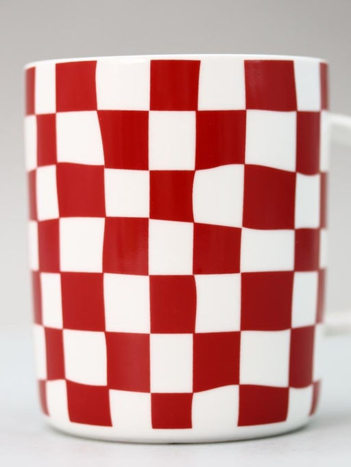 Кружка Squares, red