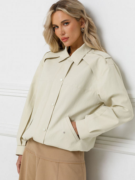 Куртка прямого силуэта