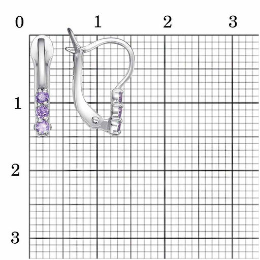 СЕРЬГИ 33814970Пл6 - Красная пресня фото 3