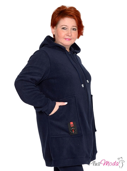 Жакет-пальто Модель №1787 размеры 44-84 - Plusmoda фото 13