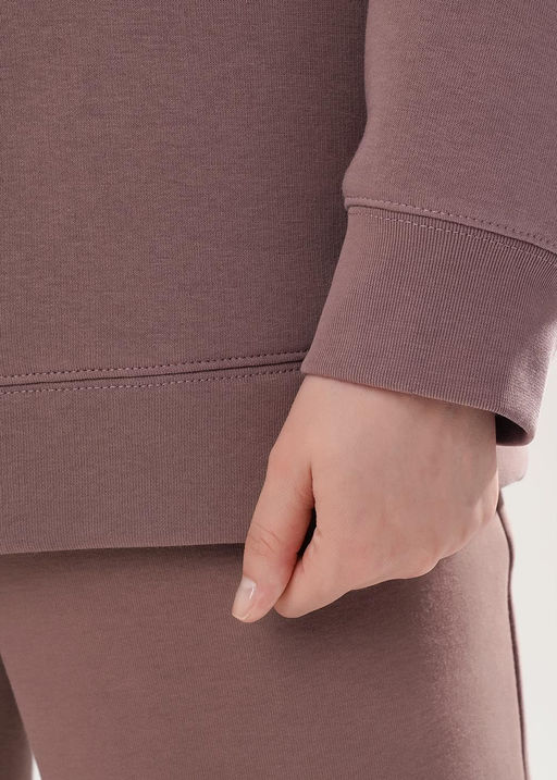 LH15-106/1 Джемпер жен. Футер теплый (ЧЗ)