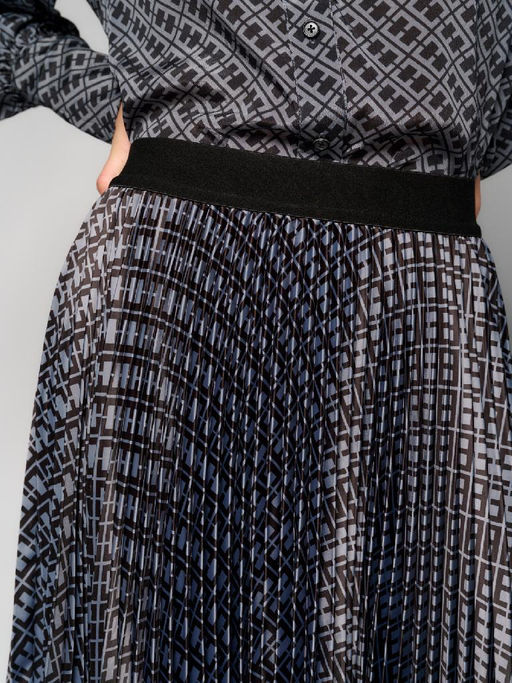 Юбка женская 12411-38033 black/grey - Eleganzza фото 6