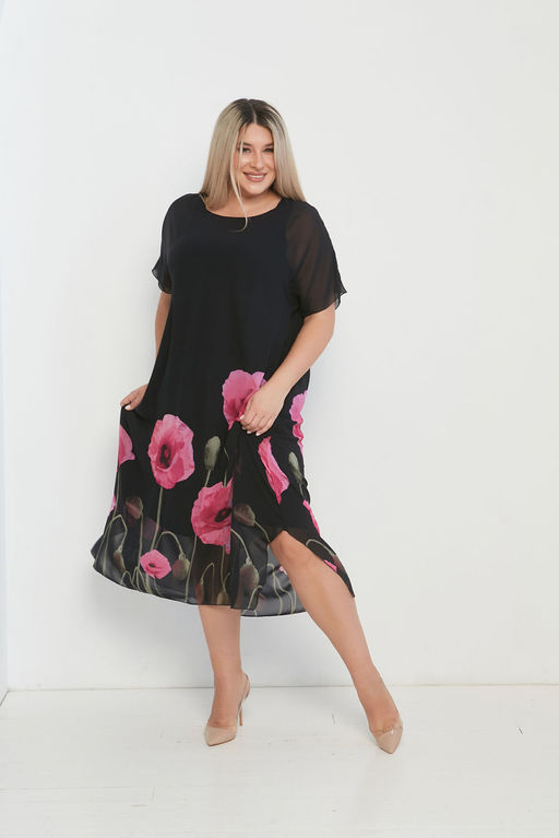 Платье Luxury Moda 901 чёрный