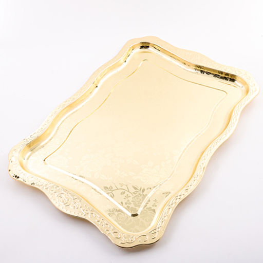 40722 Поднос золотой 48 см нерж/ст MB /MAYER&BOCH/